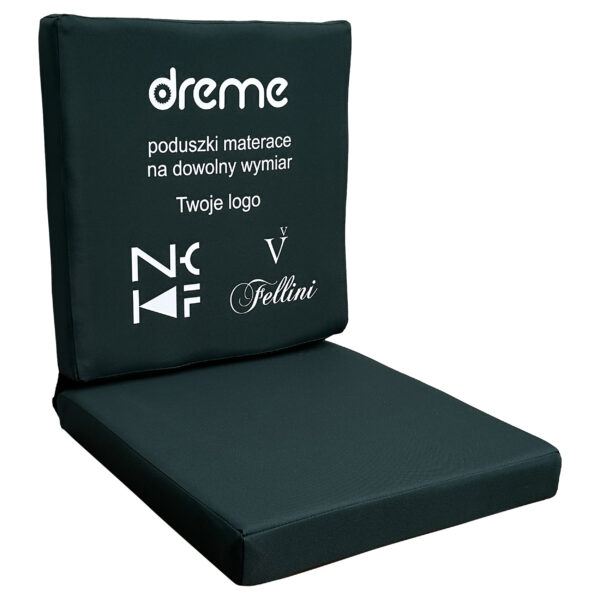 Personalizowane wodoodporne poduchy ogrodowe dla restauracji i hoteli z logo